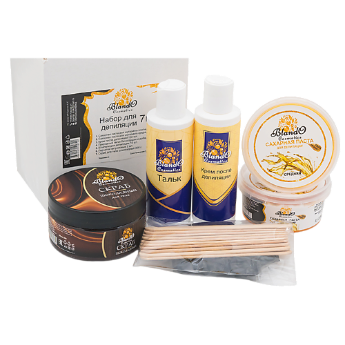 Набор средств для бритья BLANDO COSMETICS Набор для депиляции/набор для шугаринга